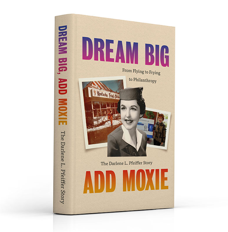 Large book cover for Dream Big, Add Moxie